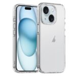 For iPhone 15 iPAKY Phantom Series Shockproof PC+TPU Phone Case(Matte White)