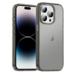 For iPhone 14 Pro iPAKY Phantom Series Shockproof PC+TPU Phone Case(Matte Black)