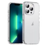 For iPhone 13 Pro Max iPAKY Phantom Series Shockproof PC+TPU Phone Case(Matte White)