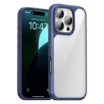 For iPhone 16 Pro Max iPAKY YJ Series Transparent PC+TPU Phone Case(Blue)