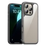 For iPhone 16 Pro Max iPAKY YJ Series Transparent PC+TPU Phone Case(Grey)