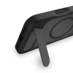 For iPhone 15 Kalebol MagSafe Invisible Tilt Holder PC Hybrid TPU Case(Navy Blue) - Image 5