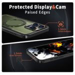 For iPhone 14 Pro Max kalebol Metal 360 Degree Rotation Holder MagSafe Phone Case(Green) - Image 4