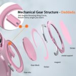 For iPhone 13 Pro Max Kalebol 360-degree Rotating MagSafe Magnetic Holder Phone Case(Pink) - Image 6