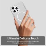 For iPhone 15 Pro Max Candy Fine Circle Magsafe PC Hybrid TPU Phone Case(White) - Image 5