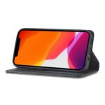 For iPhone 12 mini Forwenw Dream Series Magnetic Oil Edge Horizontal Flip Leather Case with Holder & Card Slot & Photo Frame & Wallet (Black) - Image 6