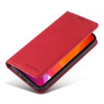 For iPhone 12 mini Forwenw Dream Series Magnetic Oil Edge Horizontal Flip Leather Case with Holder & Card Slot & Photo Frame & Wallet (Red) - Image 5
