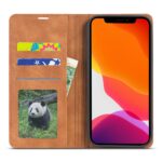 For iPhone 12 mini Forwenw Dream Series Magnetic Oil Edge Horizontal Flip Leather Case with Holder & Card Slot & Photo Frame & Wallet For iPhone 12 Pro Max(Brown) - Image 4