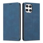For iPhone 12 mini Forwenw Dream Series Magnetic Oil Edge Horizontal Flip Leather Case with Holder & Card Slot & Photo Frame & Wallet For iPhone 12 Pro Max(Blue)