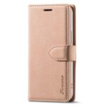 For iPhone 12 mini Forwenw F1 Series Matte Strong Magnetism Horizontal Flip Leather Case with Holder & Card Slots & Wallet & Photo Frame(Rose Gold) - Image 3