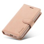 For iPhone 12 mini Forwenw F1 Series Matte Strong Magnetism Horizontal Flip Leather Case with Holder & Card Slots & Wallet & Photo Frame(Rose Gold) - Image 5