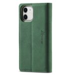 For iPhone 12 mini Forwenw F1 Series Matte Strong Magnetism Horizontal Flip Leather Case with Holder & Card Slots & Wallet & Photo Frame(Green) - Image 2