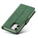 For iPhone 12 mini Forwenw F1 Series Matte Strong Magnetism Horizontal Flip Leather Case with Holder & Card Slots & Wallet & Photo Frame(Green) - Image 4