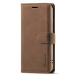For iPhone 12 mini Forwenw F1 Series Matte Strong Magnetism Horizontal Flip Leather Case with Holder & Card Slots & Wallet & Photo Frame(Brown) - Image 3