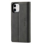 For iPhone 12 mini Forwenw F1 Series Matte Strong Magnetism Horizontal Flip Leather Case with Holder & Card Slots & Wallet & Photo Frame(Black) - Image 2