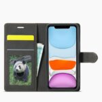 For iPhone 12 mini Forwenw F1 Series Matte Strong Magnetism Horizontal Flip Leather Case with Holder & Card Slots & Wallet & Photo Frame(Black) - Image 6