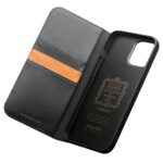 For iPhone 12 mini QIALINO Business Horizontal Flip Leather Case with Holder & Card Slots & Wallet (Black) - Image 5