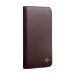 For iPhone 12 mini QIALINO Business Horizontal Flip Leather Case with Holder & Card Slots & Wallet (Brown) - Image 2