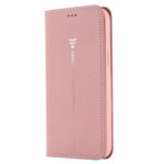 For iPhone 12 mini GEBEI PU+TPU Horizontal Flip Protective Case with Holder & Card Slots (Rose Gold) - Image 2
