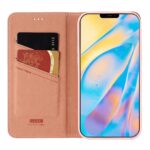 For iPhone 12 mini GEBEI PU+TPU Horizontal Flip Protective Case with Holder & Card Slots (Rose Gold) - Image 4
