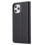 For iPhone 12 Pro Max GEBEI PU+TPU Horizontal Flip Protective Case with Holder & Card Slots(Black) - Image 3