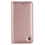 For iPhone 12 mini GEBEI PU+TPU Horizontal Flip Protective Case with Holder & Card Slots (Rose Gold) - Image 2