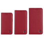 For iPhone 12 mini GEBEI PU+TPU Horizontal Flip Protective Case with Holder & Card Slots (Red) - Image 6