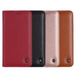 For iPhone 12 Pro Max GEBEI PU+TPU Horizontal Flip Protective Case with Holder & Card Slots(Rose Gold) - Image 7