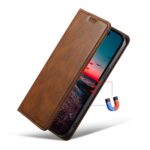 For iPhone 15 Pro Suteni J02 Oil Wax Wallet Leather Phone Case(Brown) - Image 5