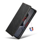 For iPhone 12 mini Suteni J02 Oil Wax Wallet Leather Phone Case(Black) - Image 5