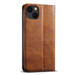 For iPhone 12 mini Suteni J02 Oil Wax Wallet Leather Phone Case(Brown) - Image 3