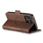 For iPhone 13 Pro SUTENI J07 Multifunctional Horizontal Flip Magsafe Leather Phone Case(Brown) - Image 4