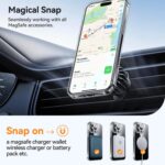 For iPhone 14 Kalebol Highly Transparent PC Hybrid TPU Phone Case - Image 4