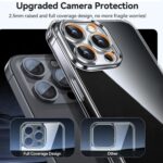 For iPhone 14 Kalebol Highly Transparent PC Hybrid TPU Phone Case - Image 5