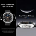 HD8C 1.43 inch BT5.4 Rotate Dial Smart Watch - Image 4