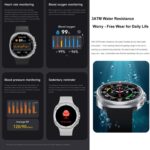 HD8C 1.43 inch BT5.4 Rotate Dial Smart Watch - Image 13