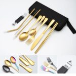 Portable Stainless Steel Cutlery Set Outdoor Picnic Knife... - Image 2
