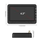 4.3 inch Digital Wireless HD 1 To 1 Reversing Display Car... - Image 10