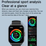 Blood Oxygen / Sleep / Heart Rate Health Monitoring Smart... - Image 13