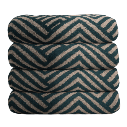 Large 75x150 cm bath towel, 100% cotton, 600GSM super soft and absorbent, quick-dry luxury towel