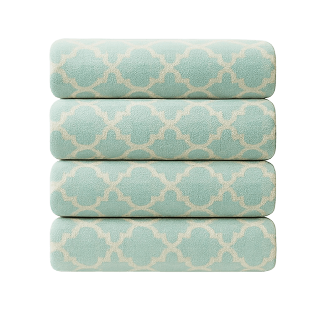 Soft Absorbent 600GSM Bath Towel Green Luxury 100% cotton large bath towel 600GSM in Green Soft absorbent 75x150 cm for home hotel & spa