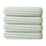 Durable plush 100% cotton towel 600GSM, large 75x150 cm - retains softness wash after wash