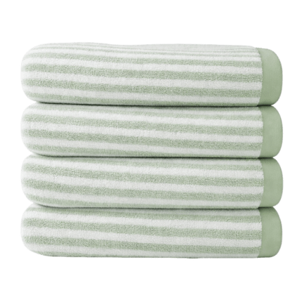 Durable plush 100% cotton towel 600GSM, large 75x150 cm - retains softness wash after wash