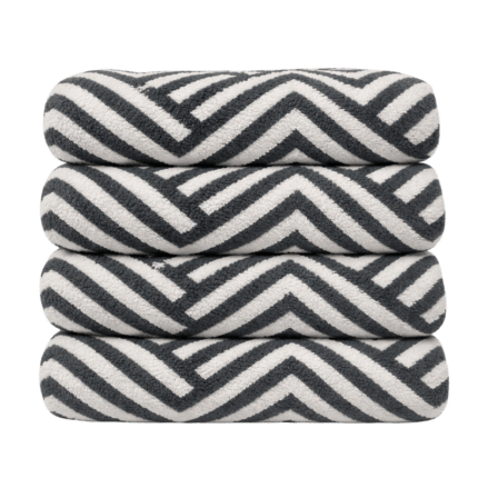 Durable plush 100% cotton towel 600GSM, large 75x150 cm - retains softness wash after wash