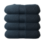 Luxury 100% cotton large bath towel 600GSM, 75x150 cm - soft & absorbent