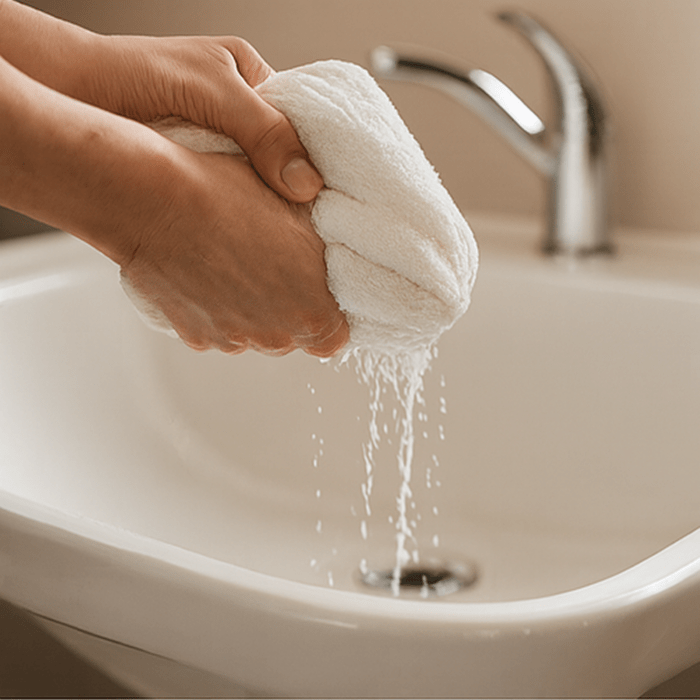 Quick-dry large bath towel 600GSM, 100% cotton — absorbent, fast drying and machine washable, 75x150 cm