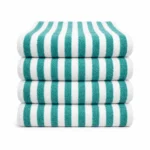 Soft absorbent 600GSM bath towel in grey - premium 100% cotton, fast drying and machine washable