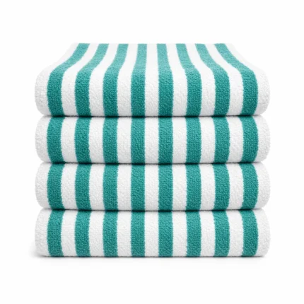 Soft absorbent 600GSM bath towel in grey - premium 100% cotton, fast drying and machine washable