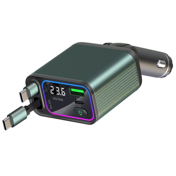 Dual Retractable Cable Auto Stowage Running Ambient Light... - Image 1
