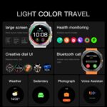 X7 1.51 inch IPS Screen Bluetooth Smart Watch Supports Healthy Monitoring - Image 4